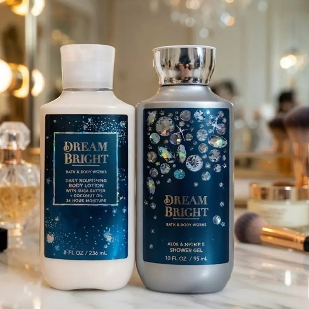 New- Bath & Body Works Dream Bright Body Lotion & Shower Gel Set -Discontinued